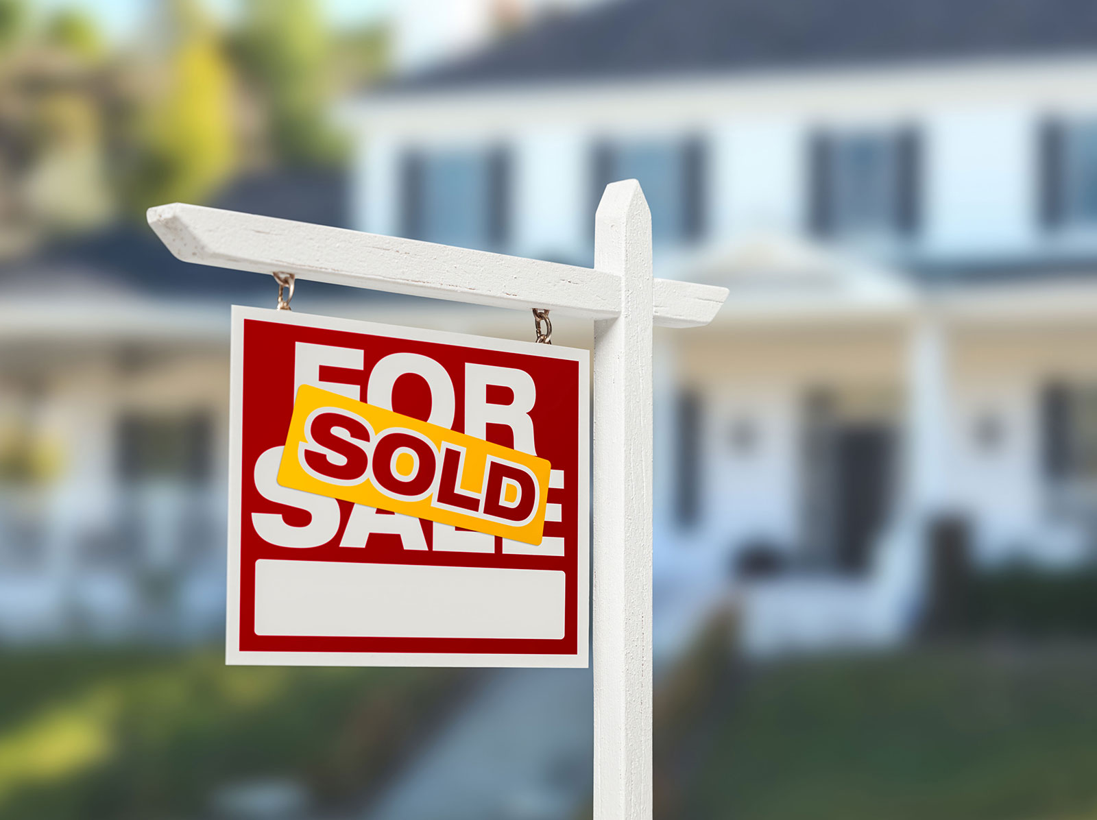 Sold Real Estate Sign