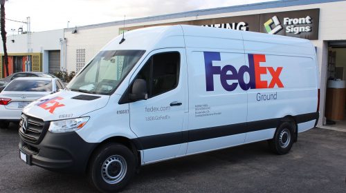 fedex van wrap