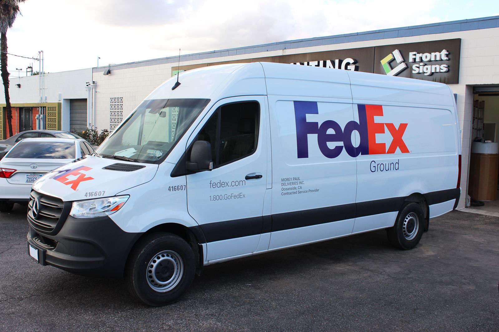 fedex van wrap