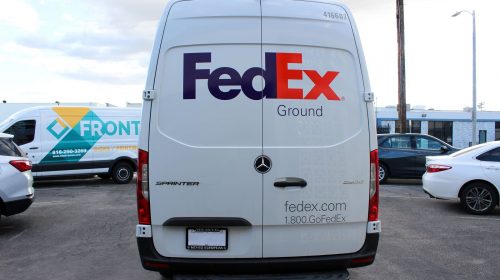 fedex vehicle wrap