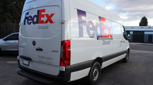 fedex vehicle wrapping