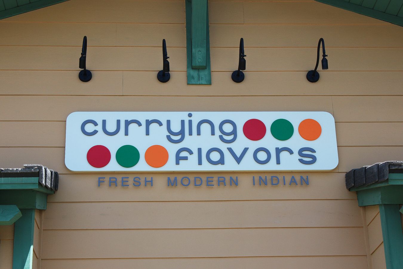 Currying flavors restaurant sign