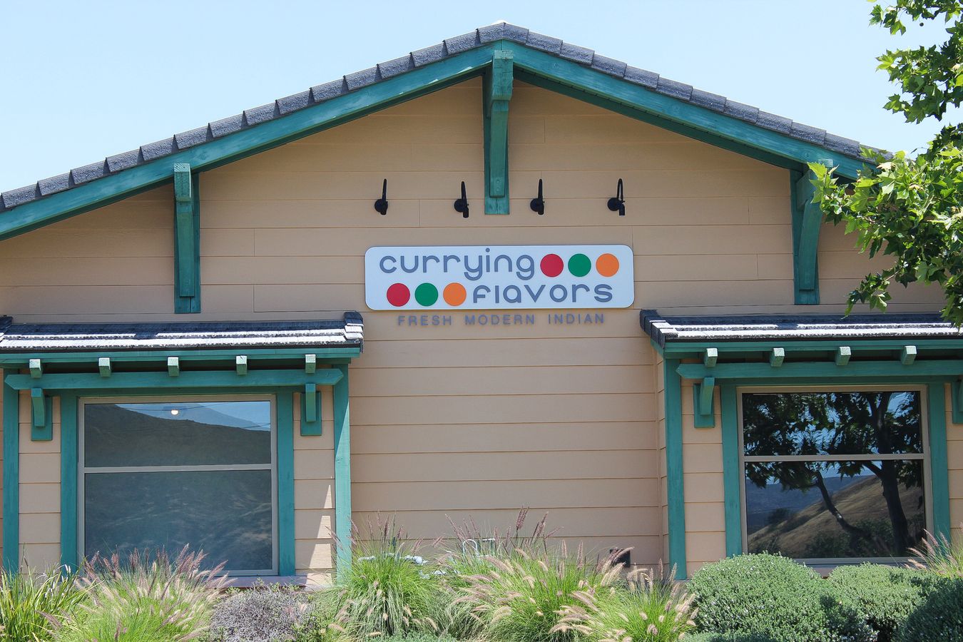 Indian restaurant sign
