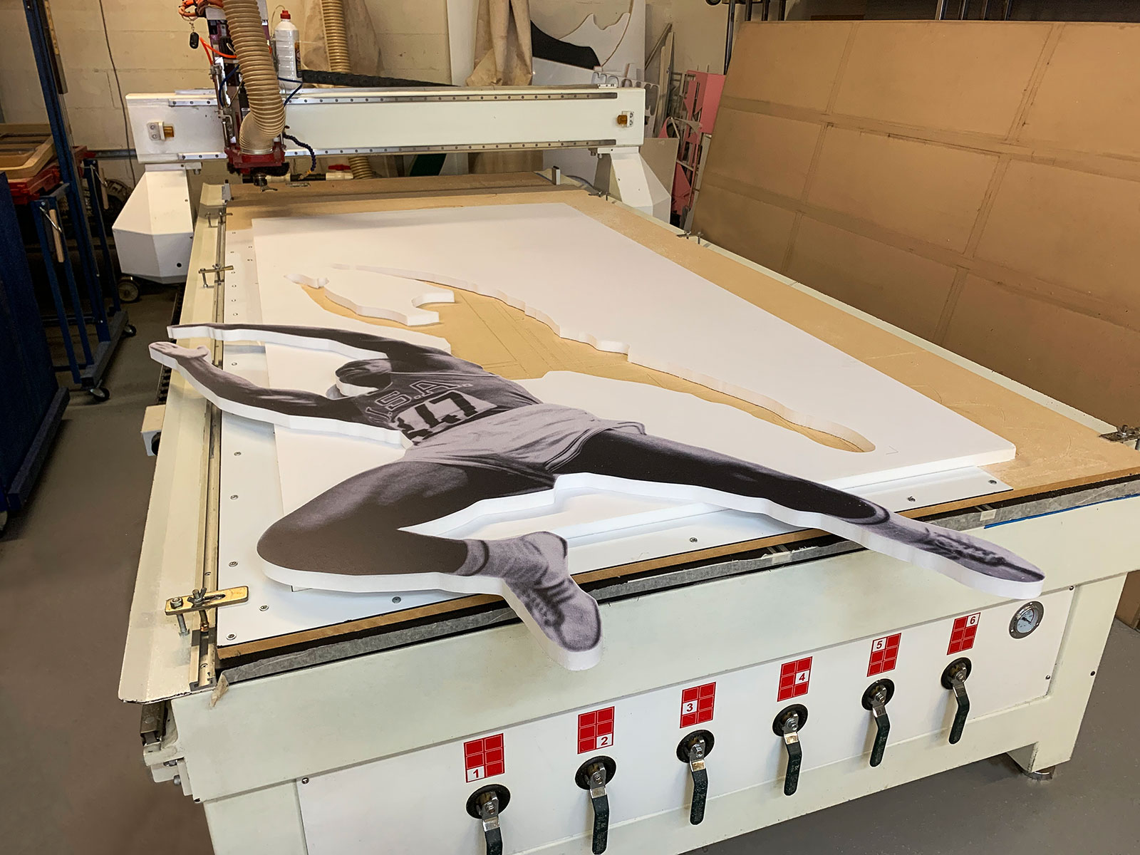 life size foamboard cutout