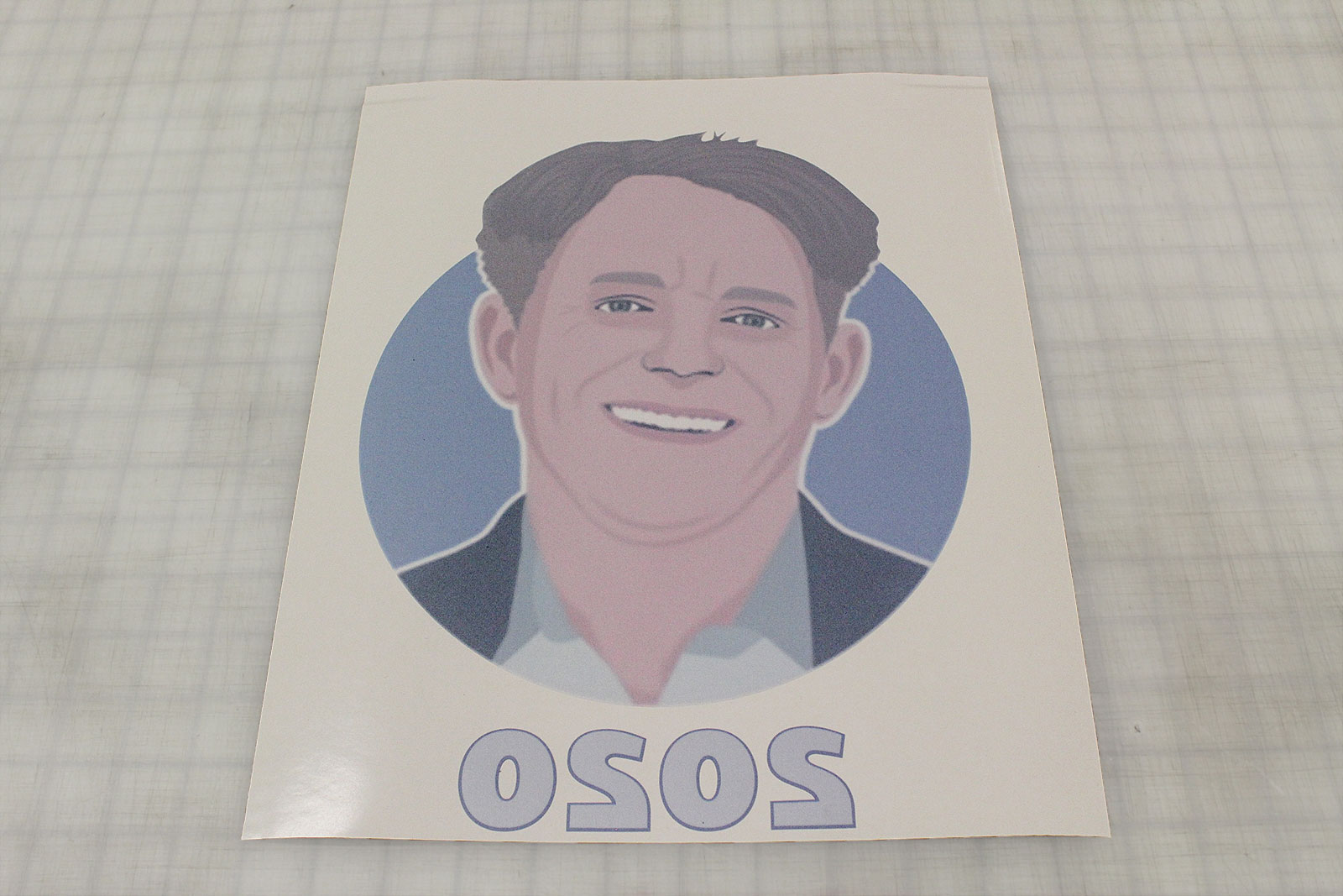 portrait custom decal