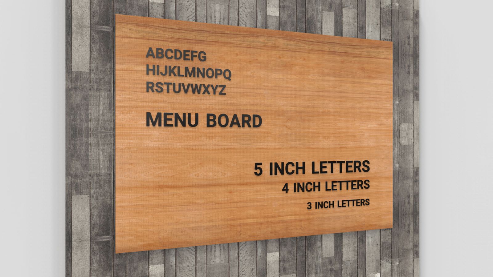 wooden plaque 3d modeling