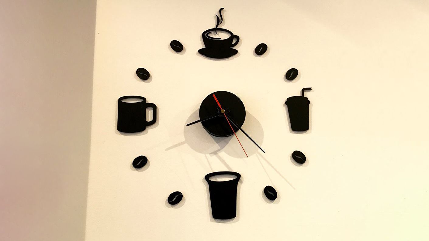 acrylic wall watch