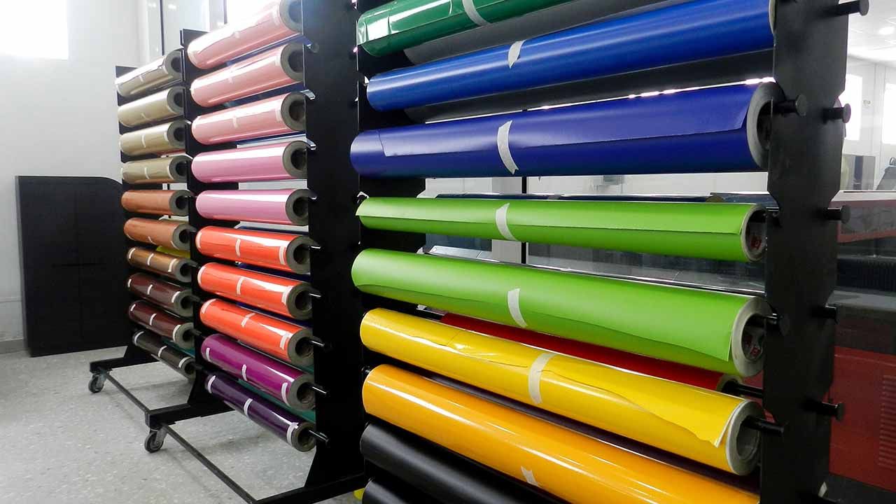colorful opaque vinyl
