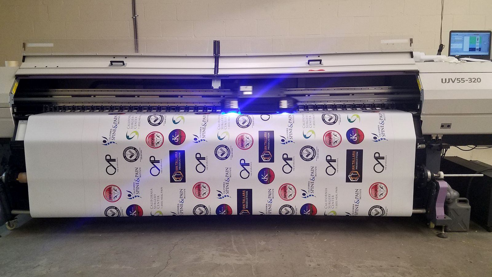 custom event banner printing