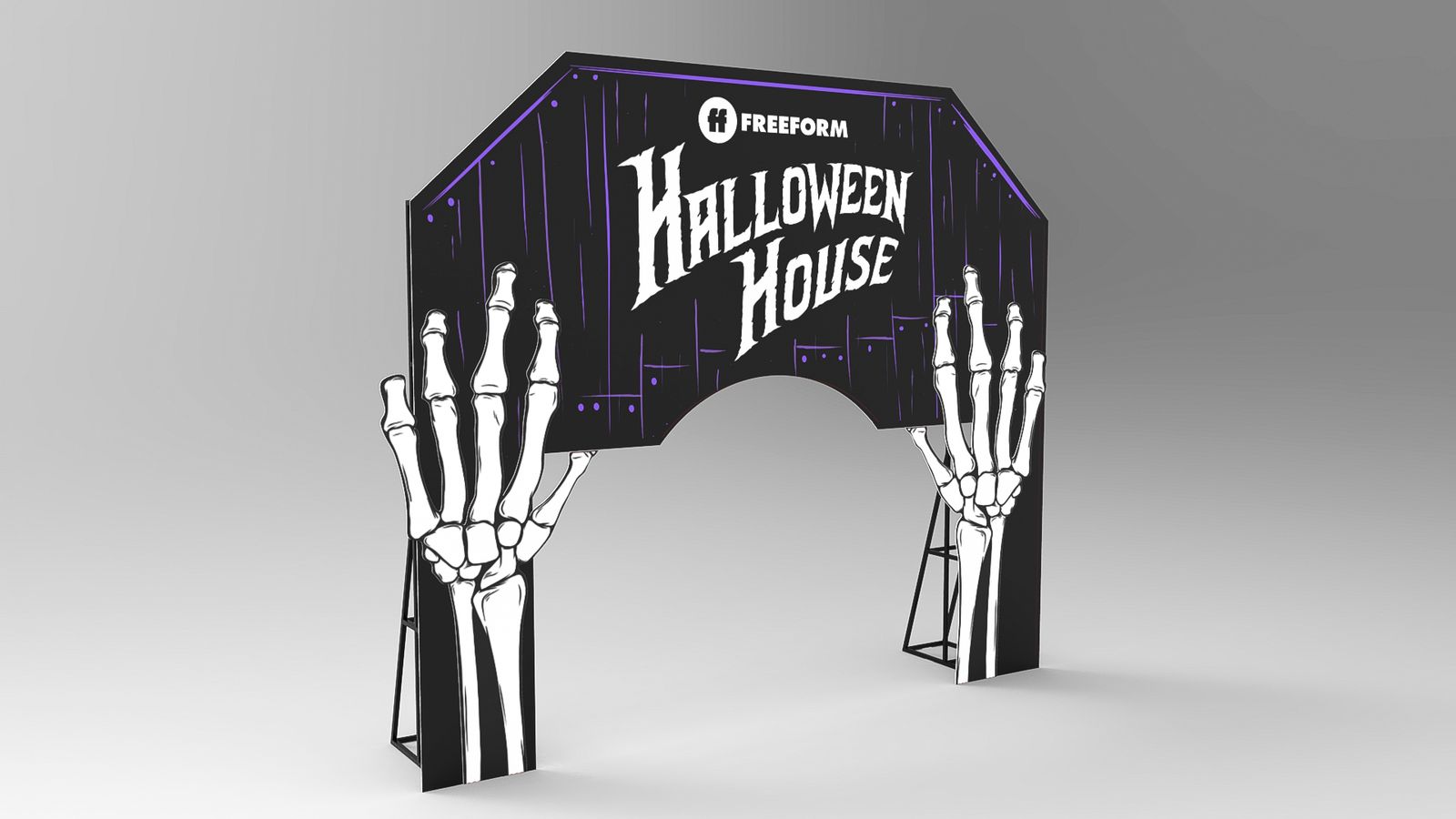 halloween stand 3d modeling