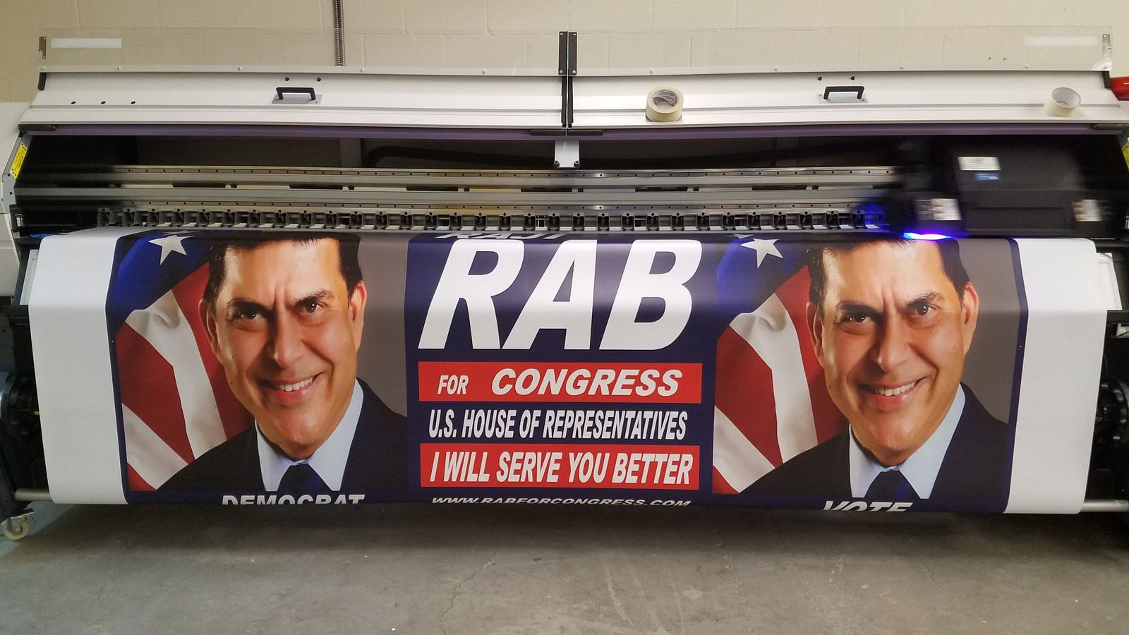 political banner printing