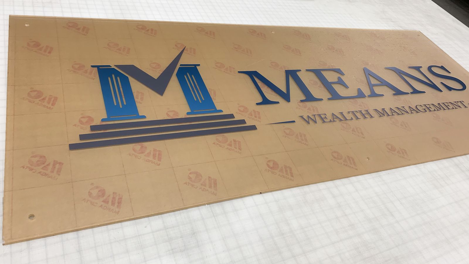 printed acrylic sheet