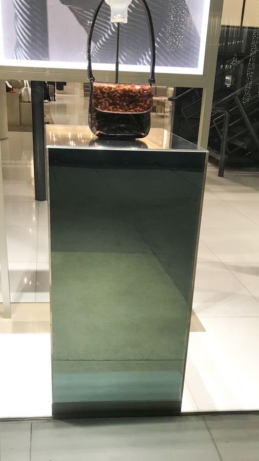 Giorgio Armani acrylic displays