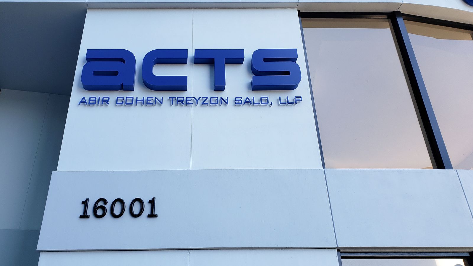 acts outdoor channel letters