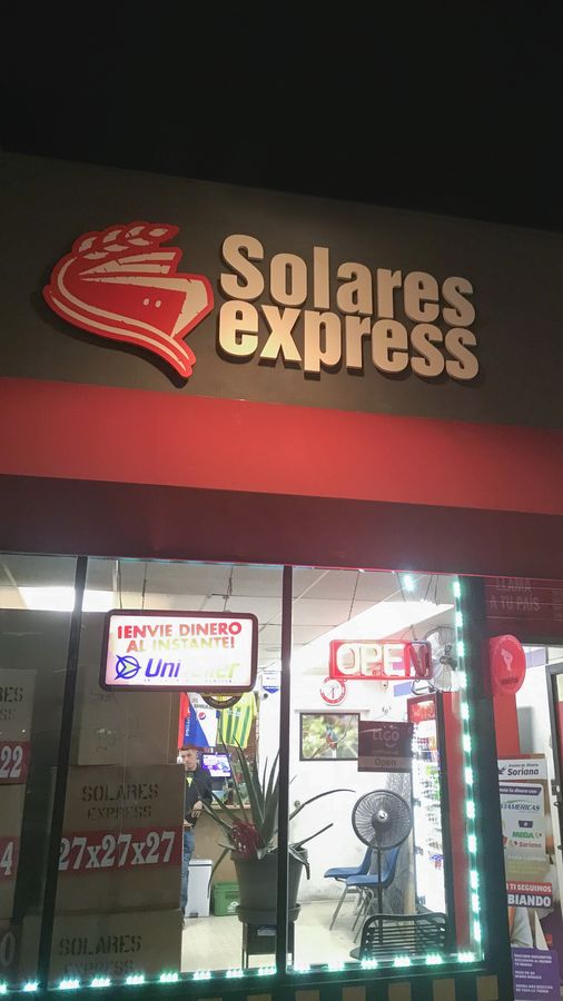 solares express pvc letters