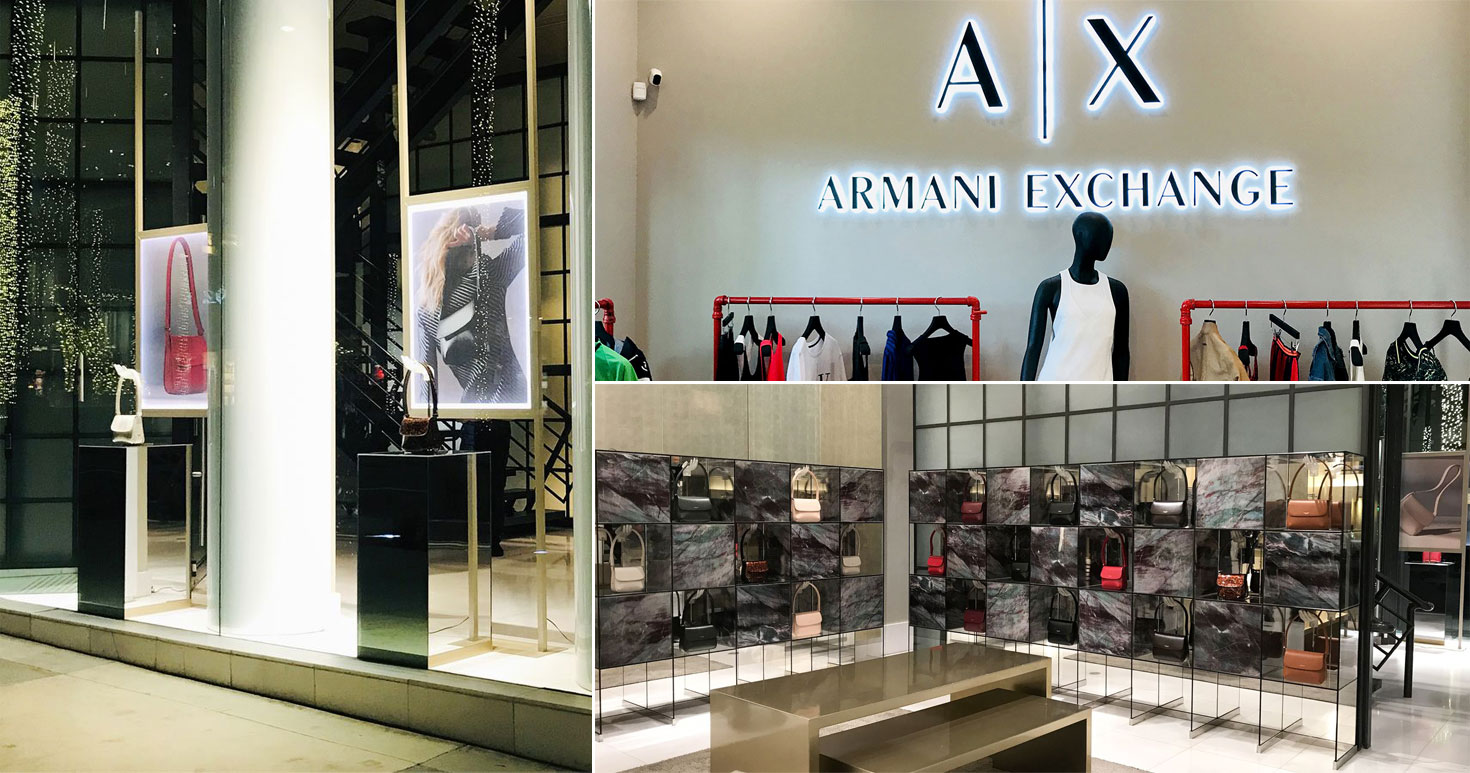 Armani-exchange-backlit-letters