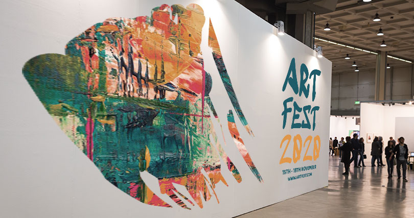 Art Fest 2020 art print booth Art Fest 2020 art print booth
