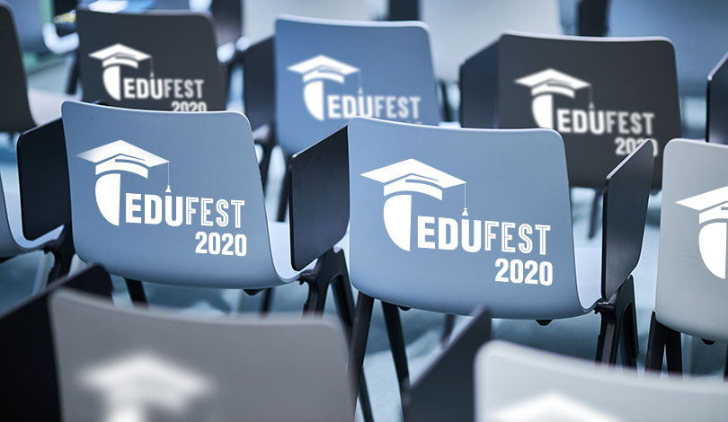 Edufest 2020 furniture signage idea