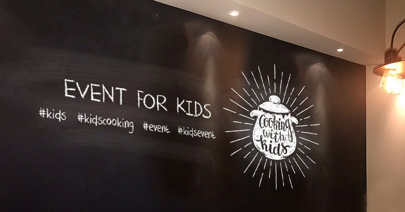 Event for kids chalkboard sign Event for kids chalkboard sign