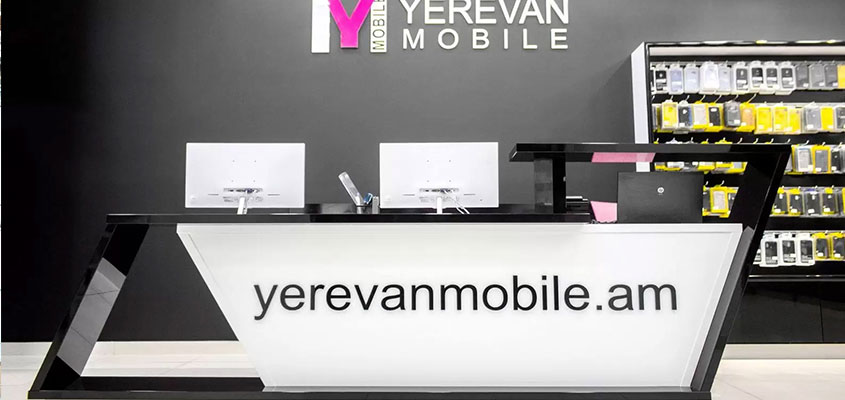 Trade show booth design tip shown on Yerevan Mobile branded booth example