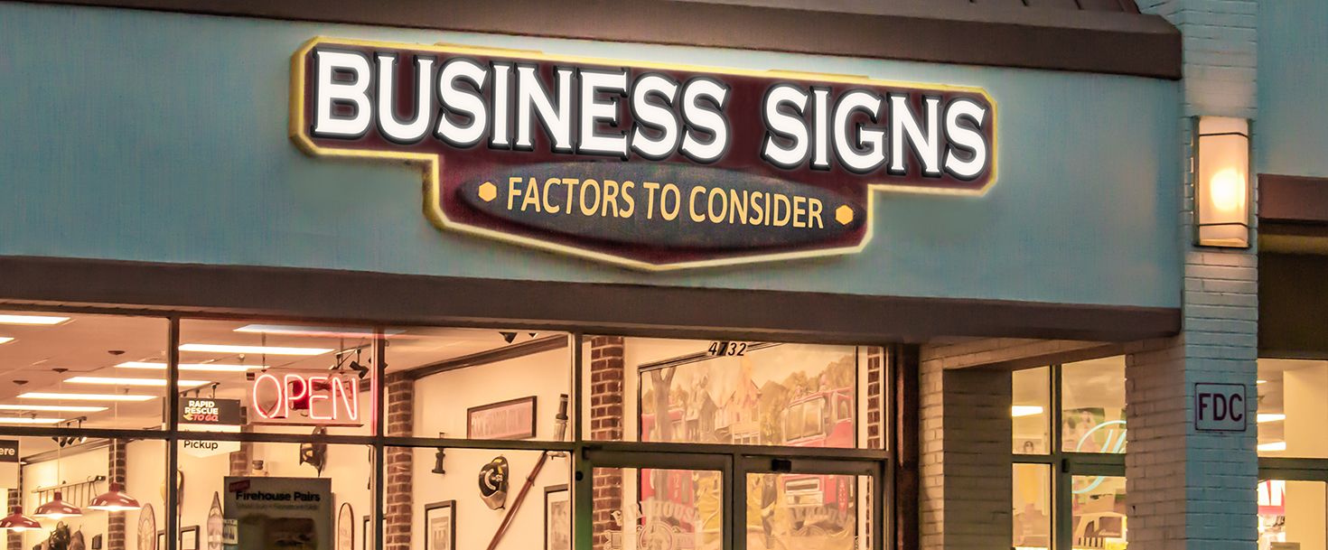 How to make a business sign: Factors to consider in 2020