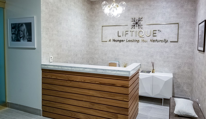 Liftique interior business logo-Frontsigns