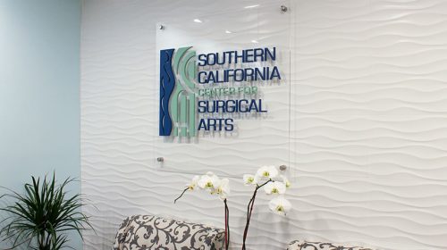 Southern California Center for Medical Arts acrylic logo-Frontsigns