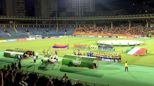 UEFA Championship sports event-Frontsigns