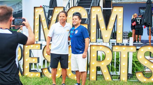 taking photos at MGM Resorts sports event-Frontsigns