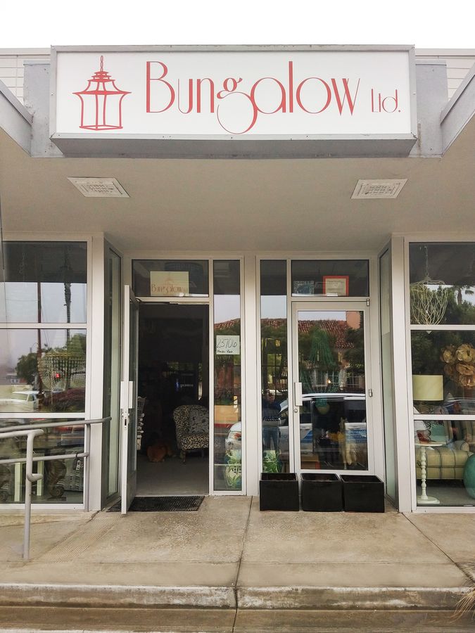 Bungalow Ltd. large light box with the company name and logo made of aluminum and acrylic