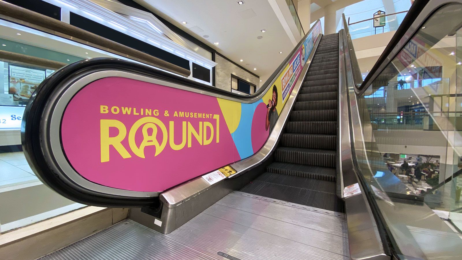 bowling and amusement decals