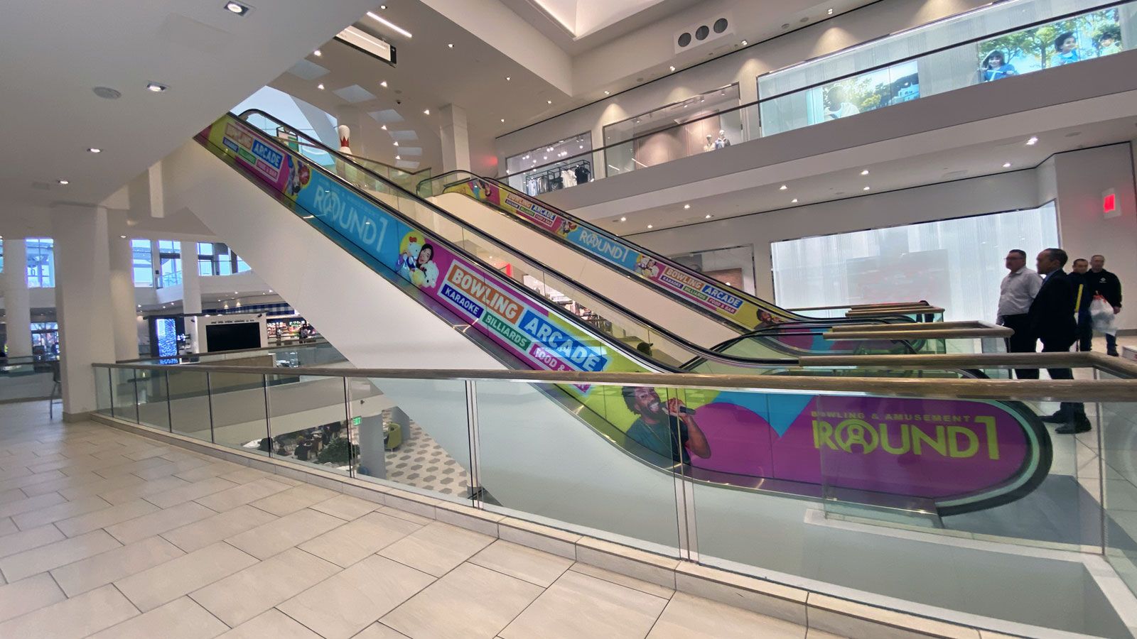 custom escalator decals