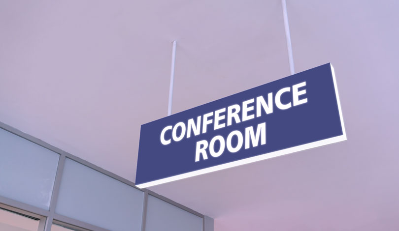 Conference Room office interior hanging structure