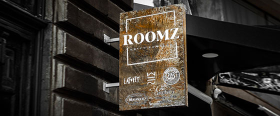 ROOMZ exterior branding solution