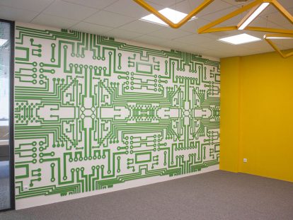 custom office wall design concept-Frontsigns