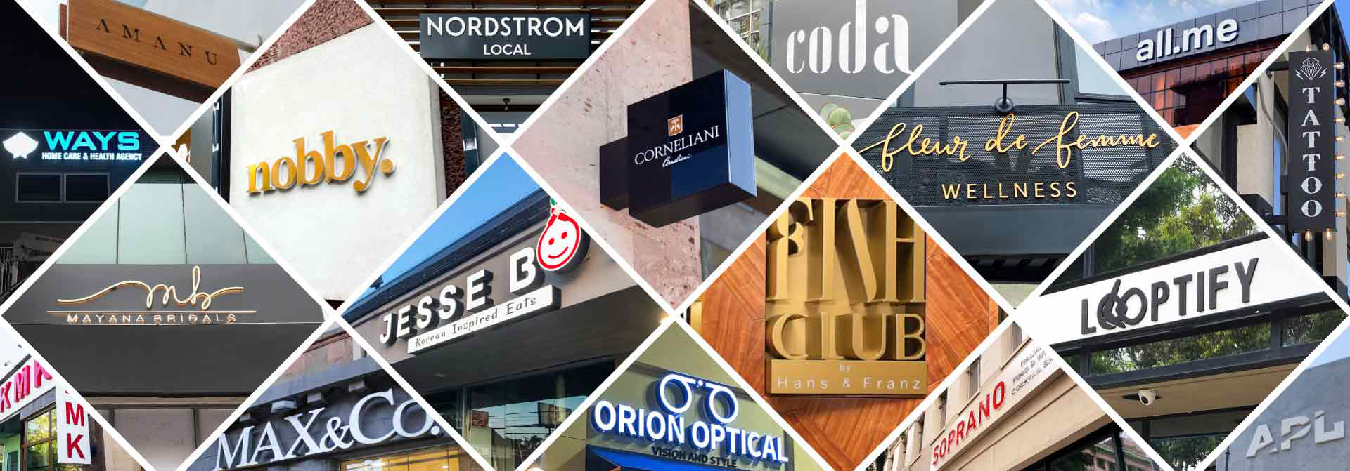 15 Outdoor Business Sign Ideas to Boost Your Brand I Blog