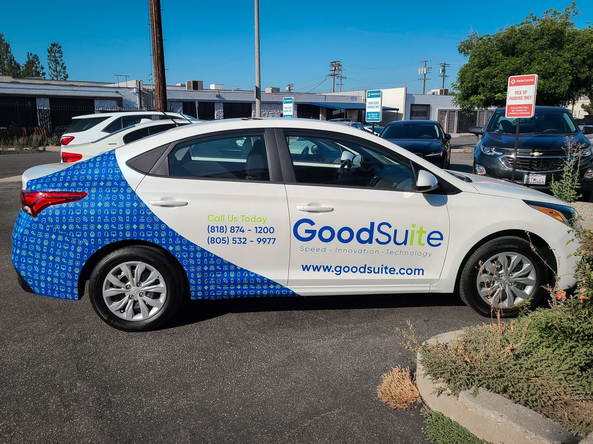 GoodSuite custom car wrap