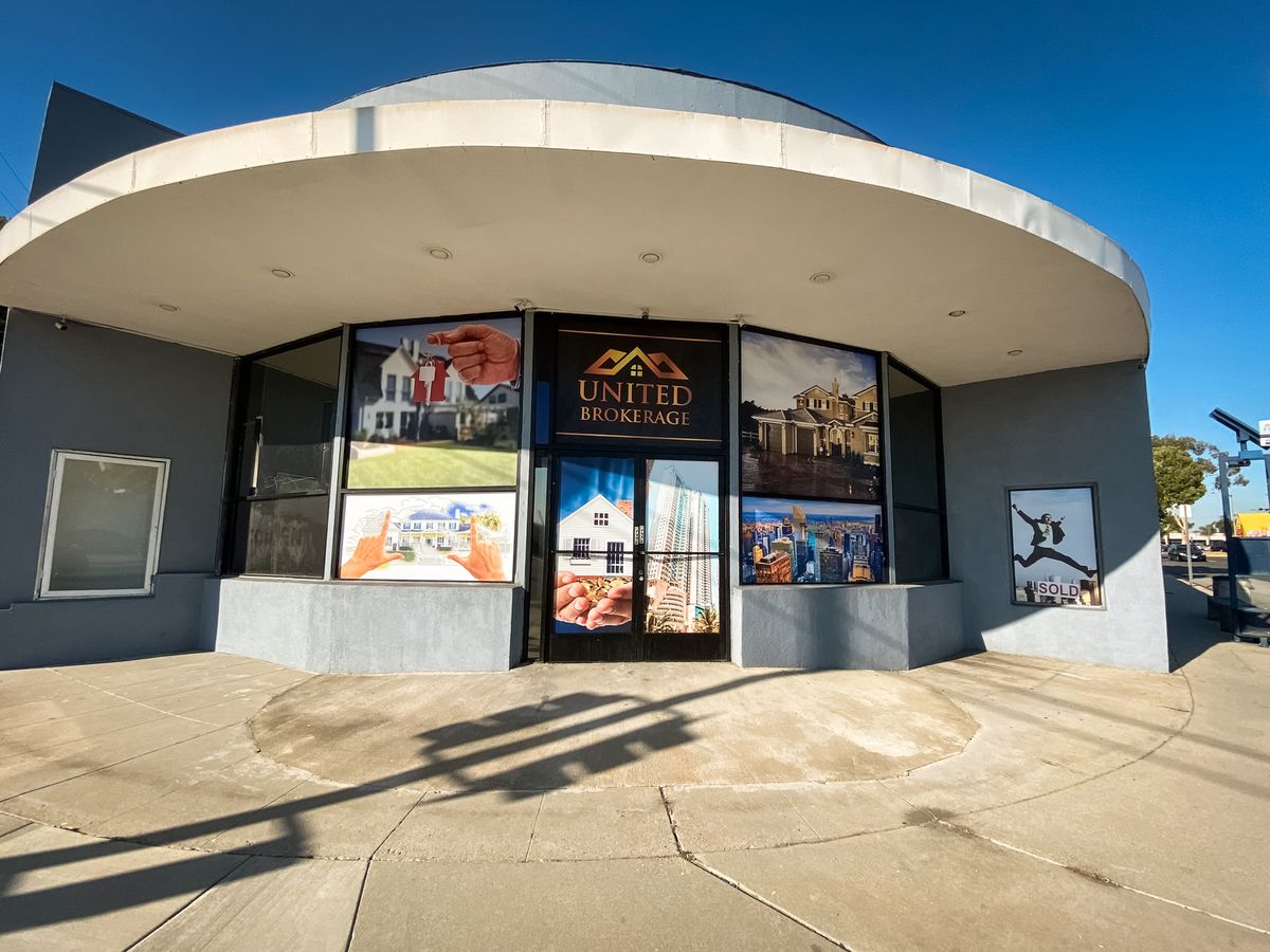 United Brokerage storefront branding