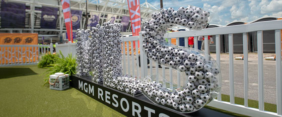 MLS creative outdoor branding solution