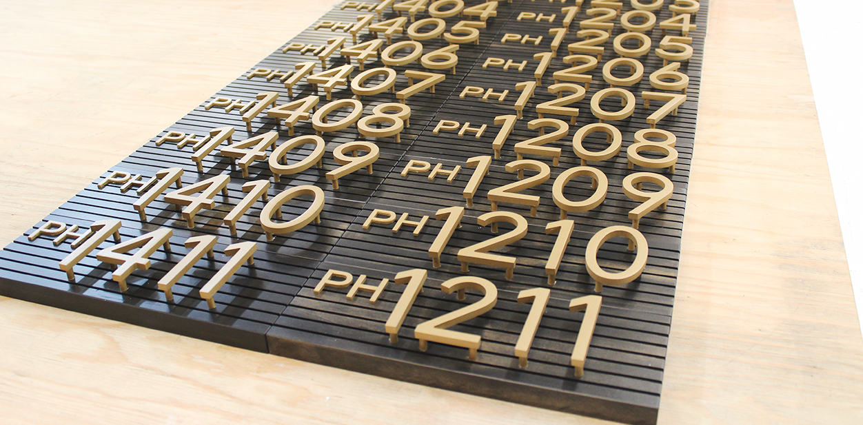 Cool laser cut project made of wood with numbers