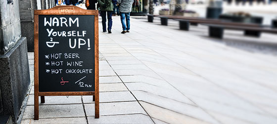 restaurant exterior menu board design idea