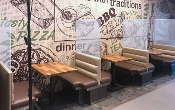 restaurant sneeze guard idea restaurant sneeze guard idea