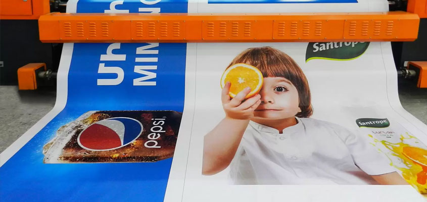 Pepsi high quality banner printing tip