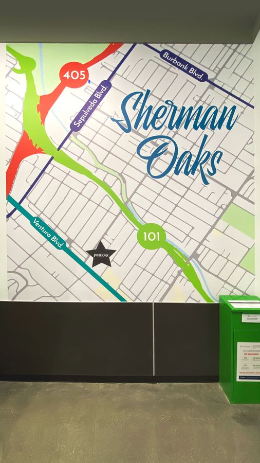 Sherman Oaks wall decal