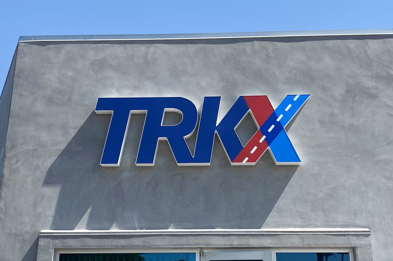 TRKX channel letters