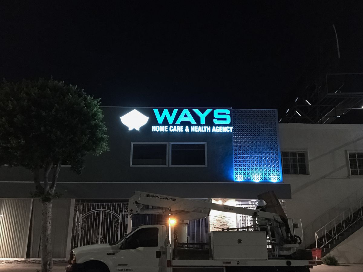 Ways lighted signs