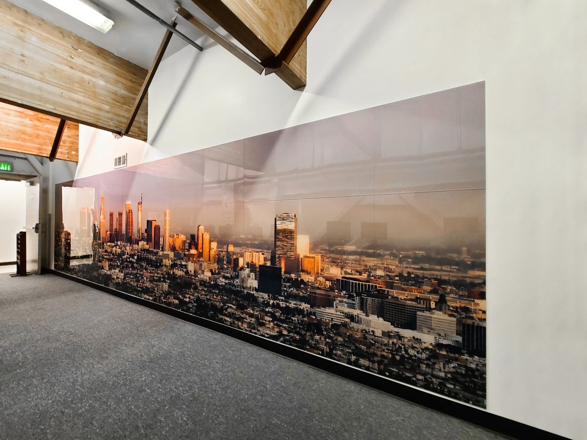accent wall acrylic sign