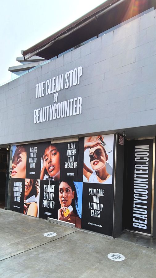 beautycounter storefront signs