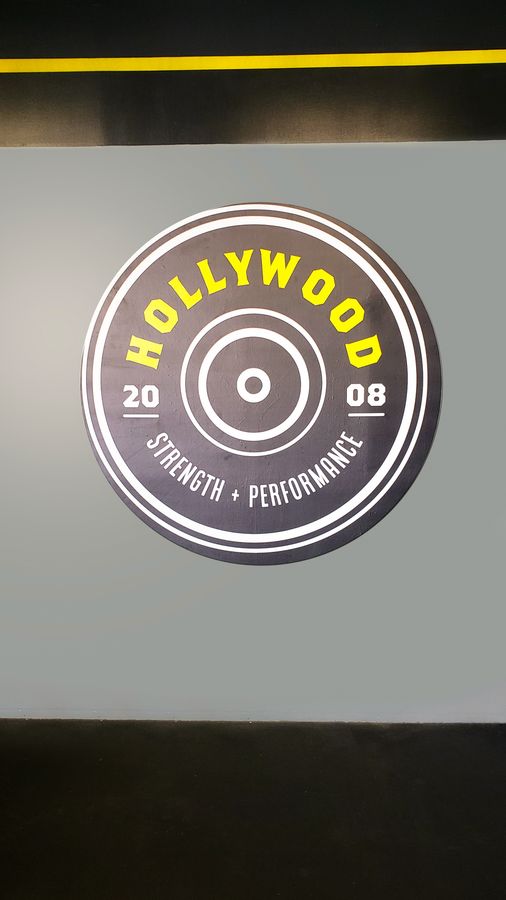 hollywood strength performance decal