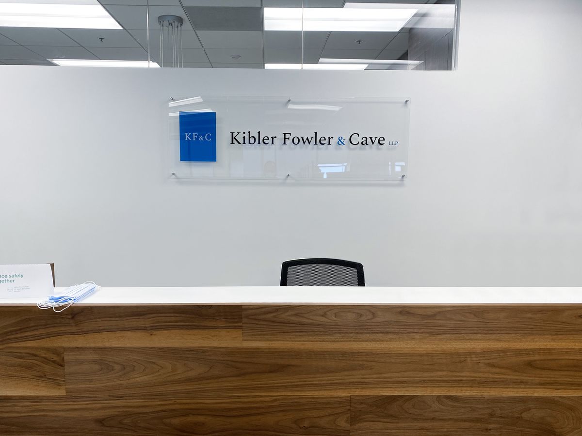 office acrylic nameplate signage